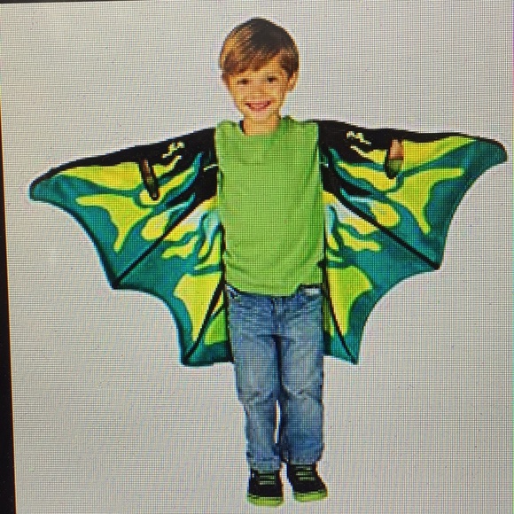 Cozy Wings Dragon Kids Wings Wearable Blanket Wrap New in Package - Picture 2 of 11